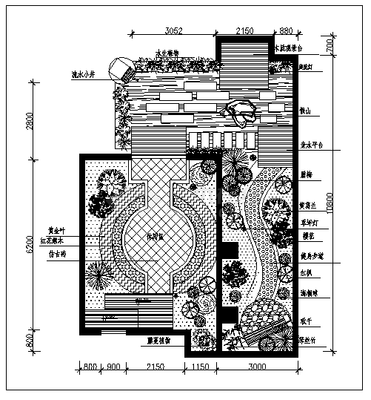 花園景觀設計CAD圖紙解析與三維動畫制作實踐