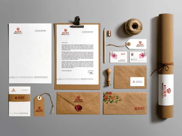 榮澤策劃原創(chuàng)《玫瑰灣生態(tài)農(nóng)業(yè)莊園VI》作品 品牌視覺(jué)與自然生態(tài)的交融