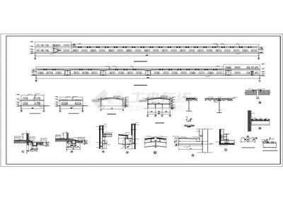 某餅干廠生產(chǎn)車(chē)間CAD施工圖平面設(shè)計(jì)解析
